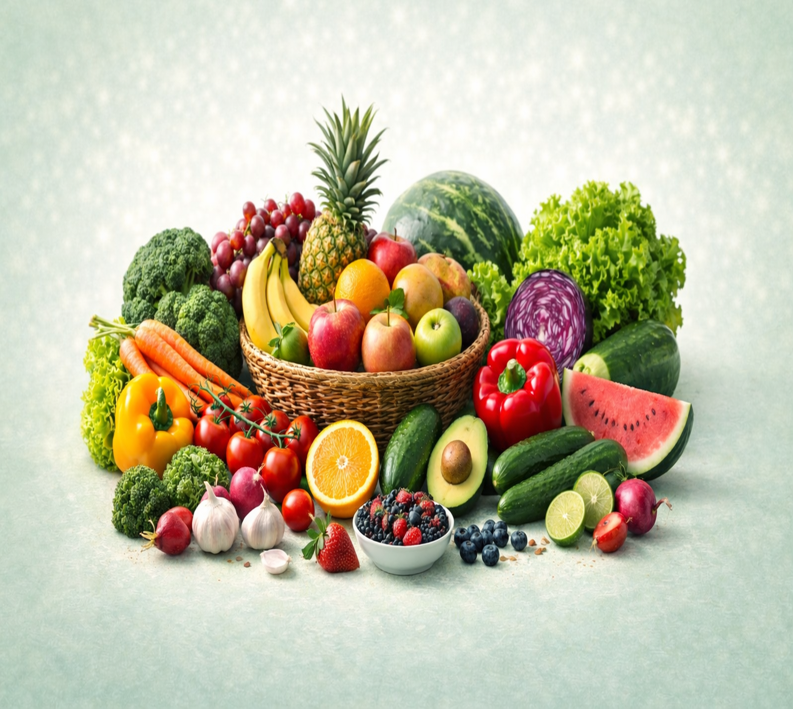 خضار وفواكه